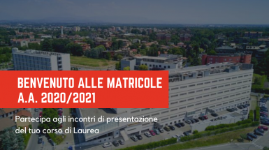 Benvenuto Matricole 20202021