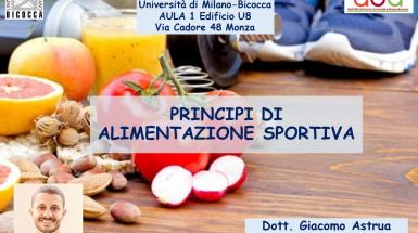 Principi di Alimentazione sportiva