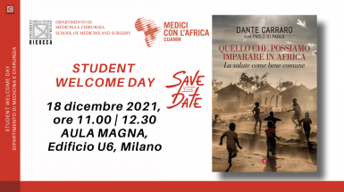 _Welcome Day Medicina_Carraro_SAVETHEDATE copertina