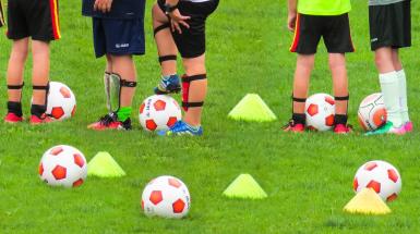 bambini calciatori