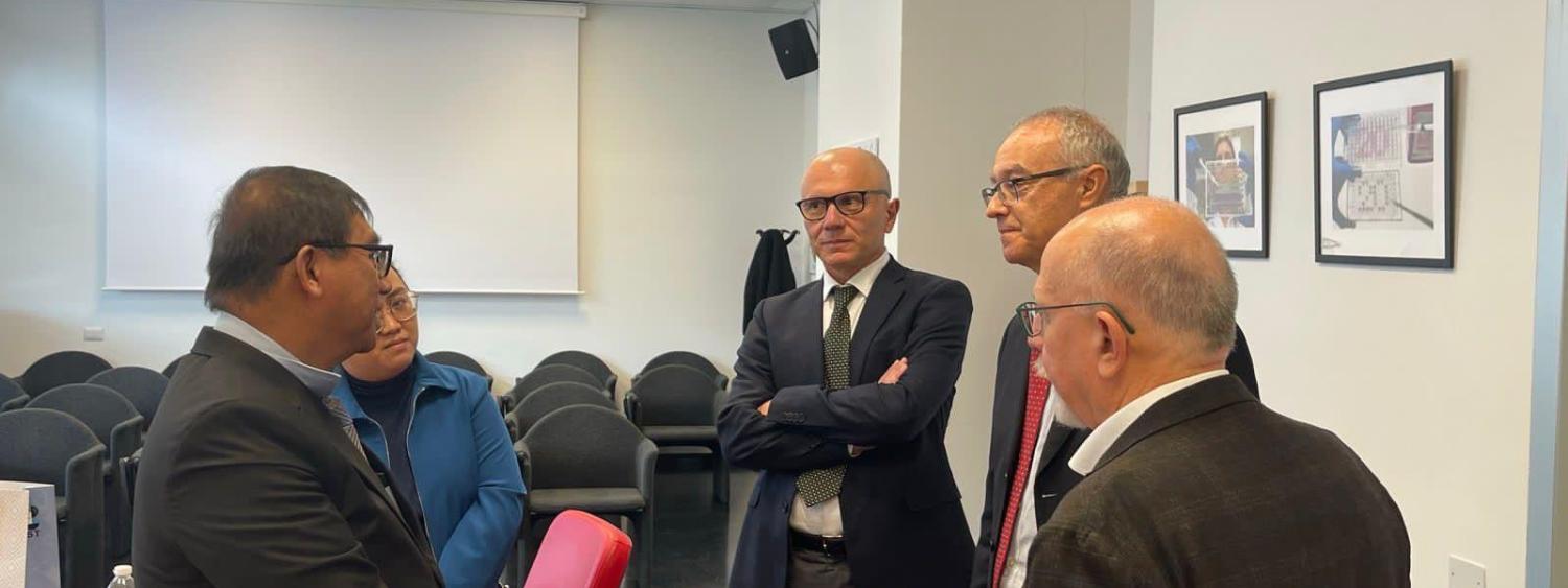 Visita della delegazione del Department of Science and Technology (DOST) delle Filippine al dipartimento di medicina e chirurgia dell’Università degli studi di Milano-Bicocca