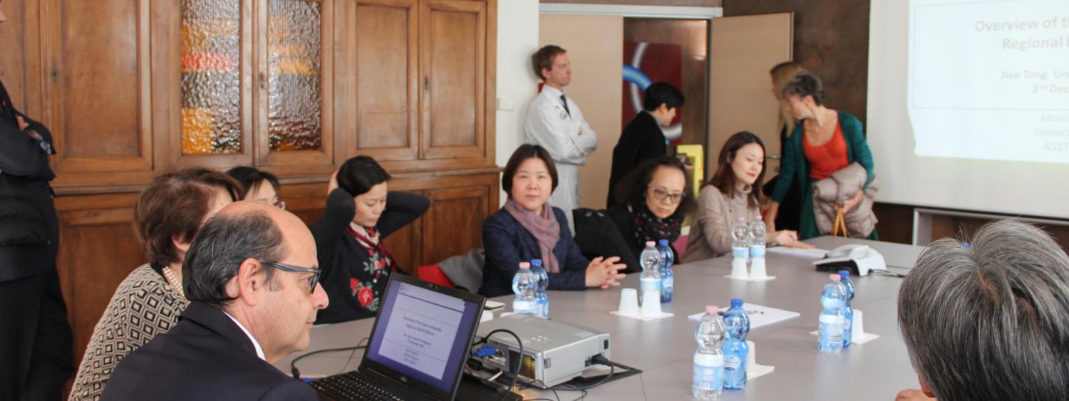 Delegazione cinese Shanghai Jiao Tong University