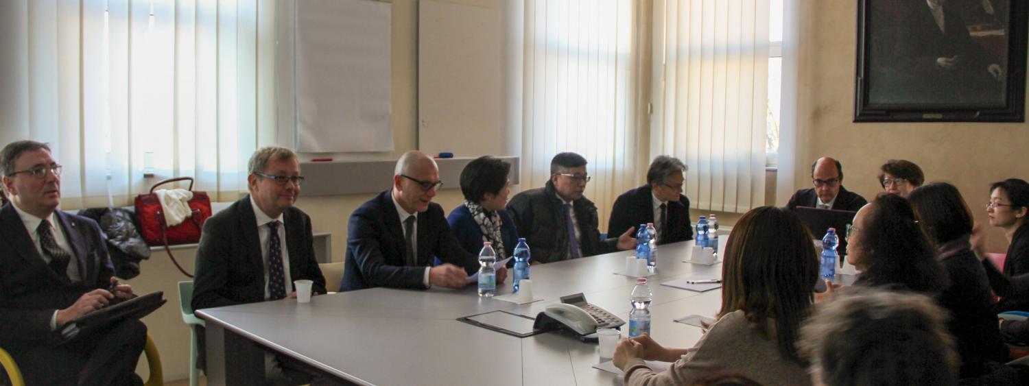 Delegazione cinese Shanghai Jiao Tong University