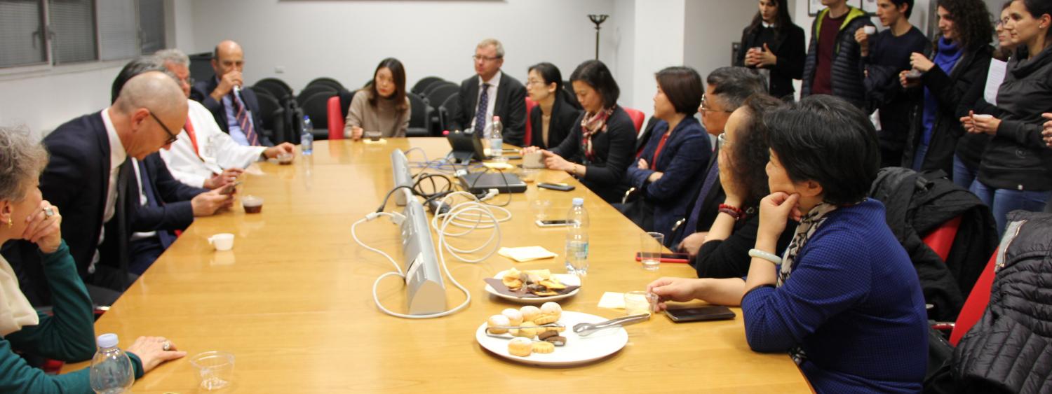 Delegazione cinese Shanghai Jiao Tong University
